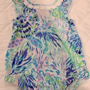 Lilly Pulitzer bubble romper
